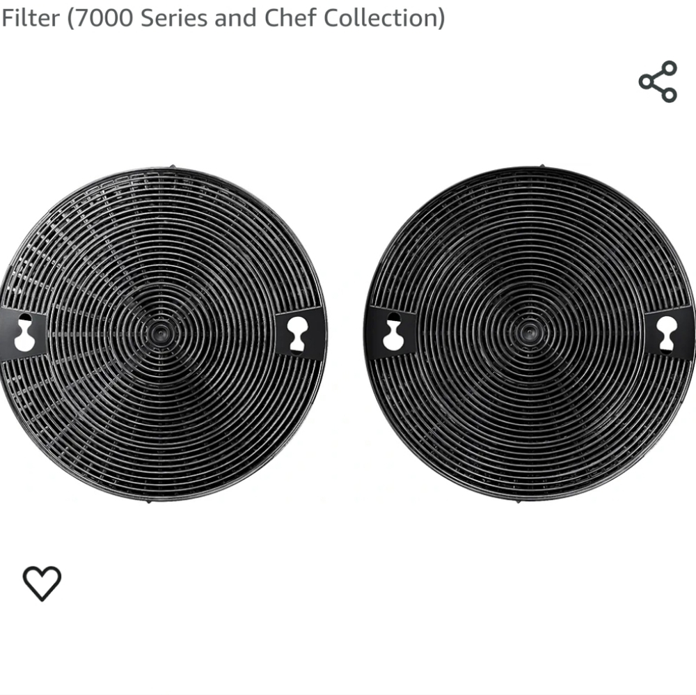 Samsung Hood Replacement Charcoal Filter Kit NK-AR050FNB/AA